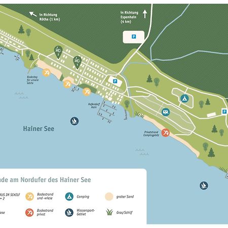Haus Im Schilf 1 - Ferienwohnungen Am Hainer See Bei Leipzig Neukieritzsch Buitenkant foto