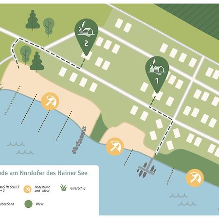 Haus Im Schilf 1 - Ferienwohnungen Am Hainer See Bei Leipzig Neukieritzsch Buitenkant foto