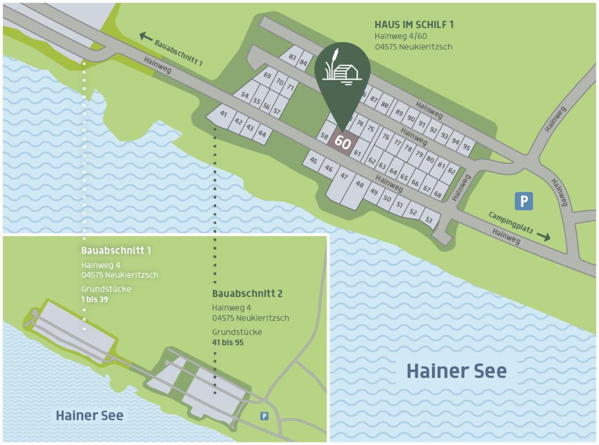 Haus Im Schilf 1 - Ferienwohnungen Am Hainer See Bei Leipzig Neukieritzsch Buitenkant foto