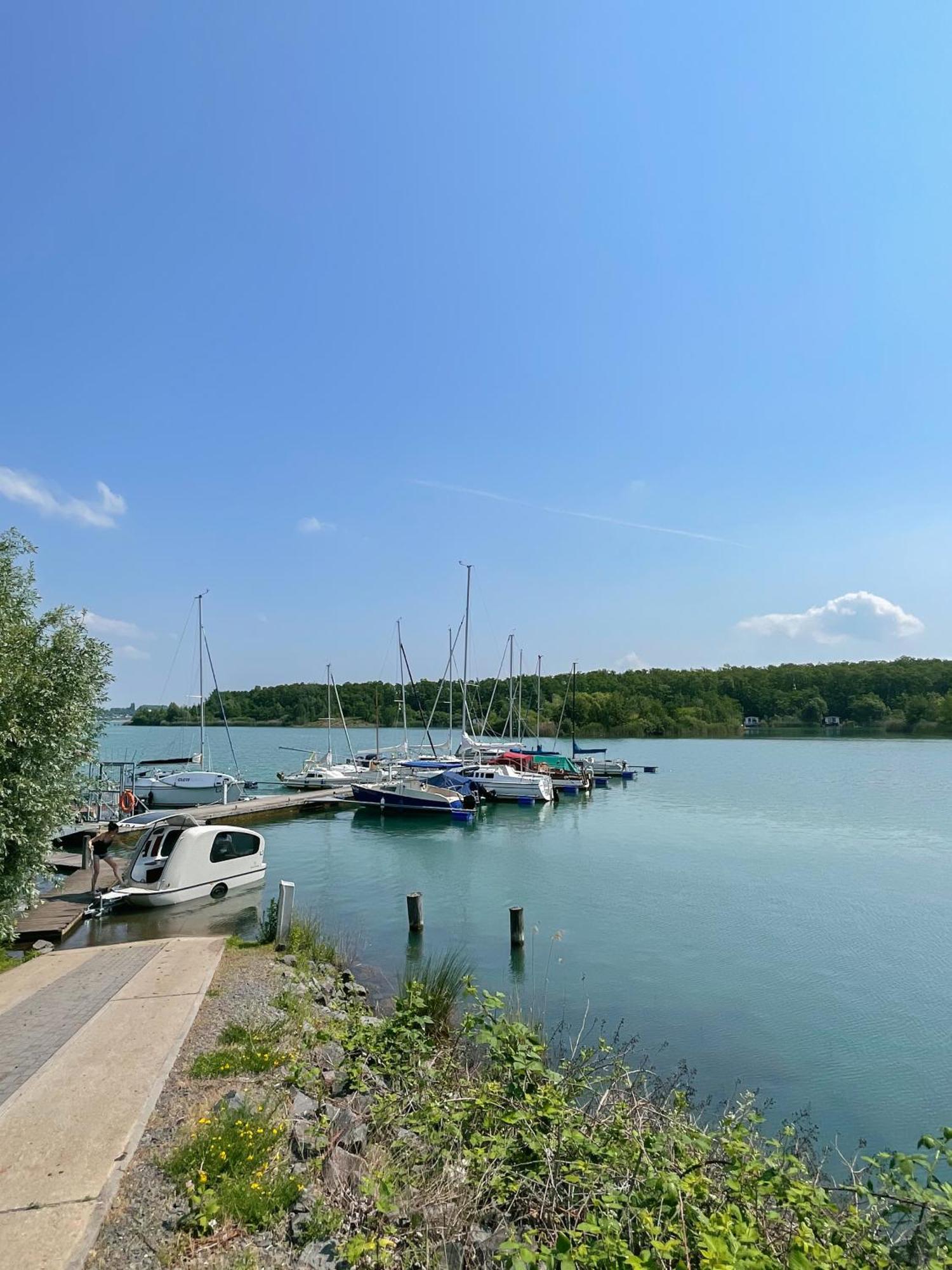Haus Im Schilf 1 - Ferienwohnungen Am Hainer See Bei Leipzig Neukieritzsch Buitenkant foto
