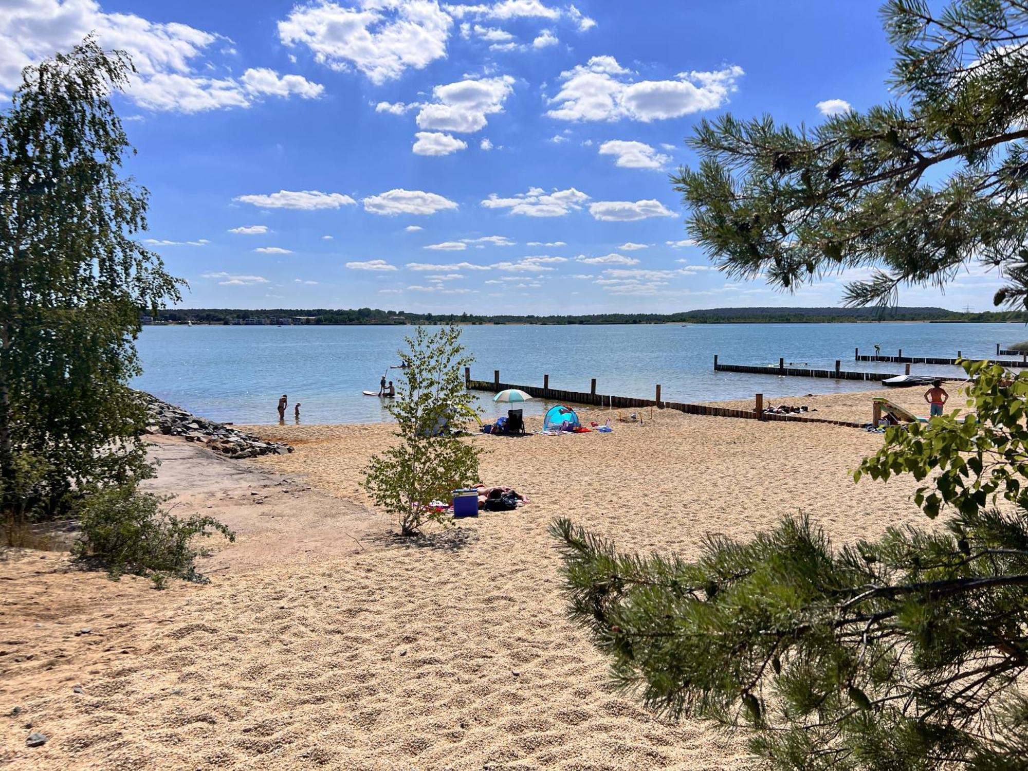 Haus Im Schilf 1 - Ferienwohnungen Am Hainer See Bei Leipzig Neukieritzsch Buitenkant foto