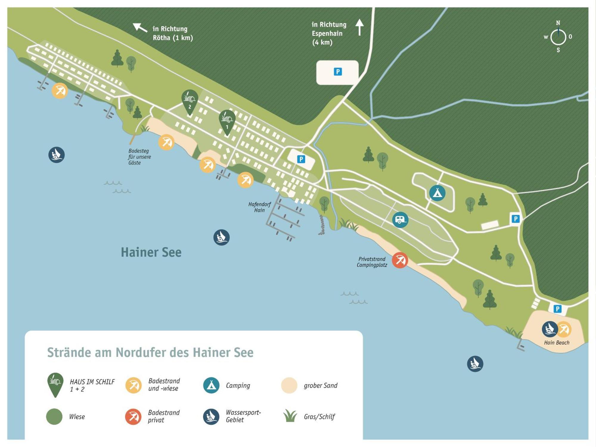 Haus Im Schilf 1 - Ferienwohnungen Am Hainer See Bei Leipzig Neukieritzsch Buitenkant foto