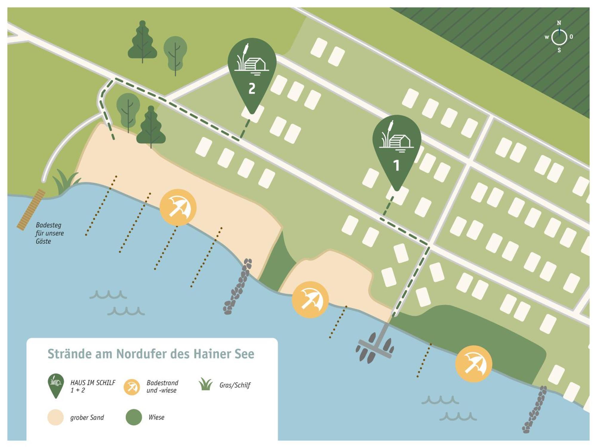 Haus Im Schilf 1 - Ferienwohnungen Am Hainer See Bei Leipzig Neukieritzsch Buitenkant foto